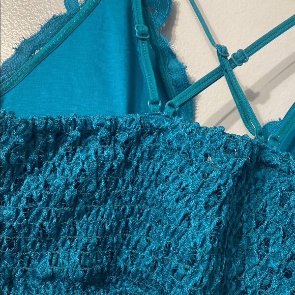 Teal Lace Bralette - Picture 4 of 5